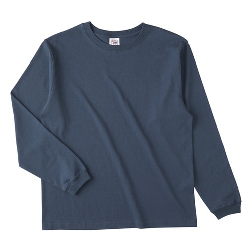 オープンエンドマックスウェイト ロングスリーブTシャツ(リブ有)