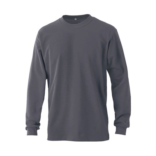 AIR030 エアレット長袖Tシャツ チャコール