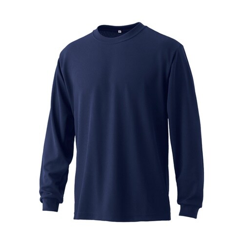 EKS220 エクスライブ長袖Tシャツ ネイビー