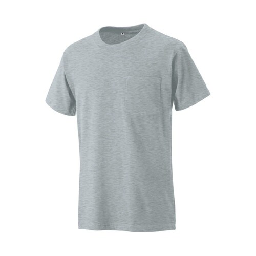 NEO40P ニマルタン ポケット付Tシャツ 杢グレー