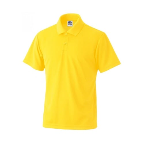 DRY400 ドライタッチ半袖ポロ イエロー
