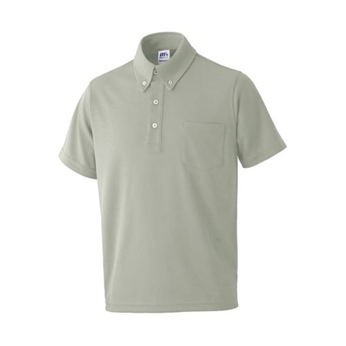 DRY600 ドライタッチボタンダウン グレー