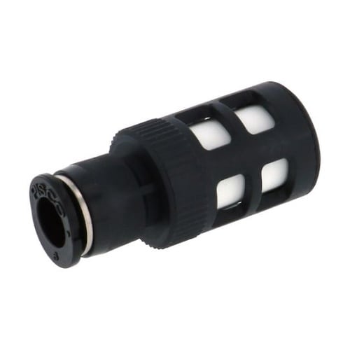 サイレンサ ワンタッチ継手タイプ