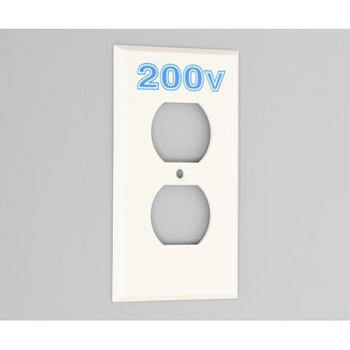 エンプラプレート 複式1個用