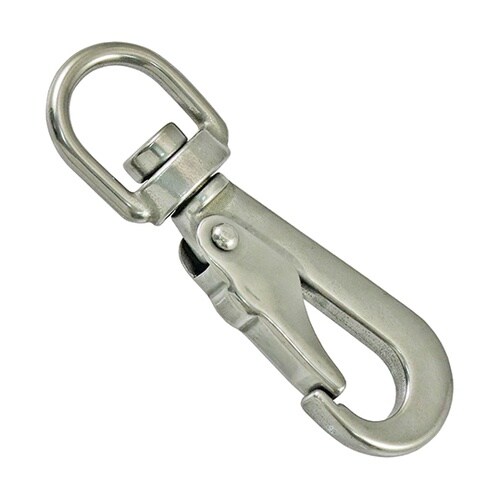 ステンレス スイベルアイスナップ A型