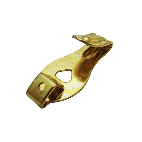 額用金具 真鍮エックスフック