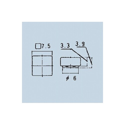 押しボタンスイッチ角7.5ボタン