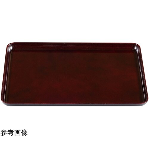 戦国長手盆 溜毘沙門天塗SL