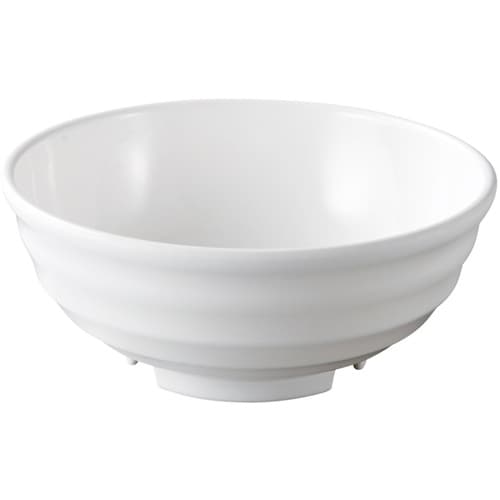 メラミン 彩段筋浅麺鉢