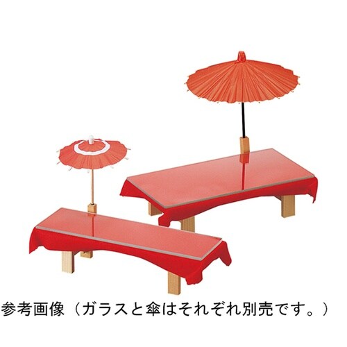ミニ野立セット用ガラスのみ/ミニ野立傘