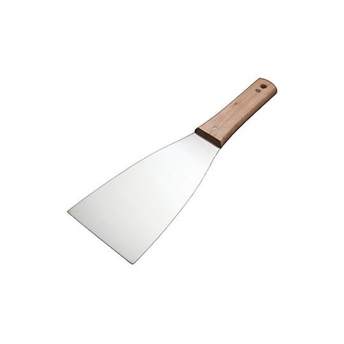 茶木柄付金ベラ 30mm