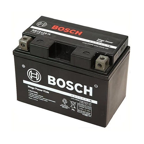 シールド型 バイク用バッテリー 液入り充電済み