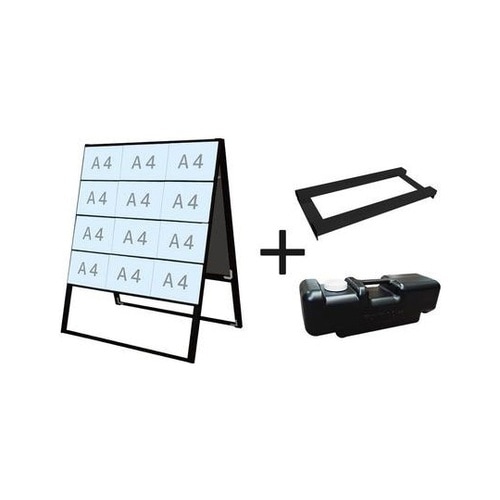 ブラックカードケーススタンド看板