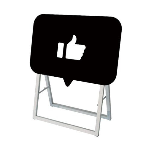 ポップルスタンド看板シルエット