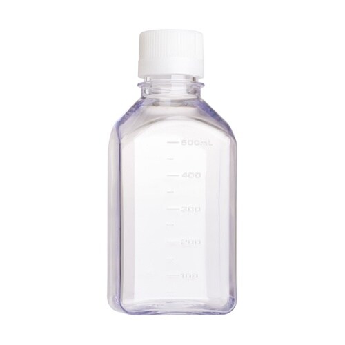 培地ボトル(角型 PETG 個別包装 滅菌済み)