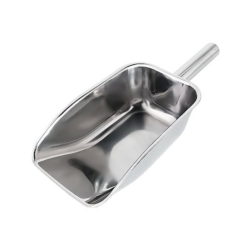 18−8パイプ柄粉スコップ(ミラー仕上)