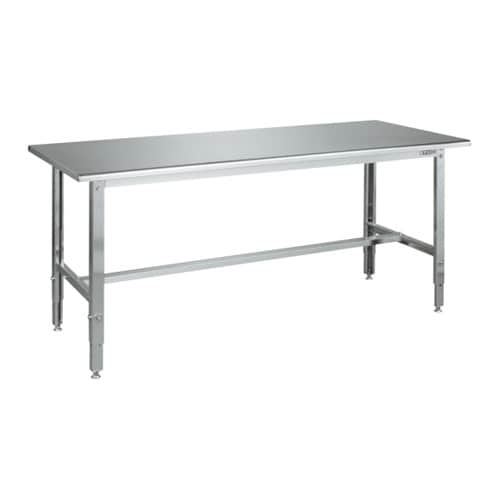 ステンレス高さ調整作業台 R天板仕様