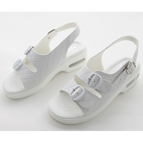 キルティングエアーソールサンダル