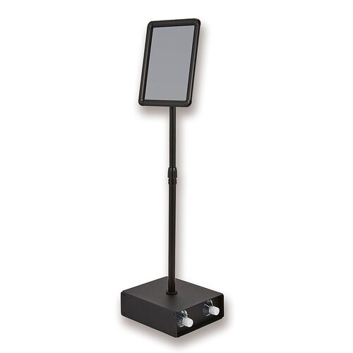 転倒防止アルミ枠ポスタースタンド