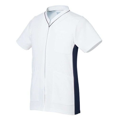 スクラブ 前開き