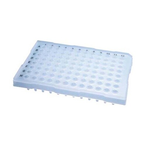 リアルタイムPCRプレート 96well エレベートスカート 0.2ml ナチュラル