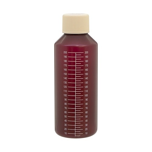 NK茶投薬瓶 セーフティキャップ 白色目盛