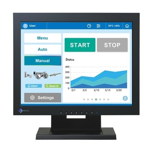 38cm(15.0)型タッチパネル装着カラー液晶モニター DuraVision