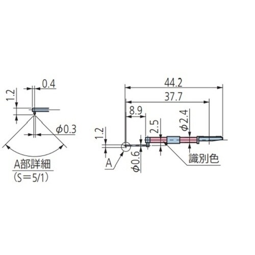 極細穴用スタイラス