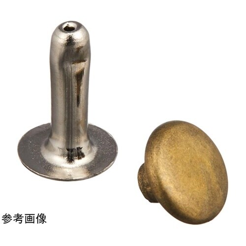 片面カシメ 中 足長タイプ 7×10mm 50個