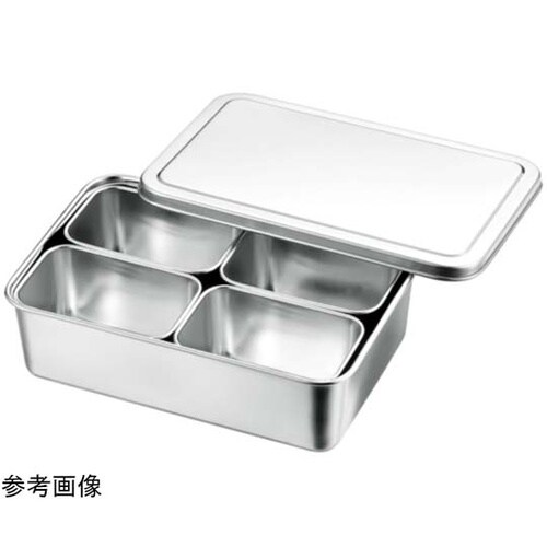 18−8 ミニ調味料入バット 4ヶ入