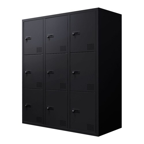 9人用ロッカー ダイヤル錠 900×400