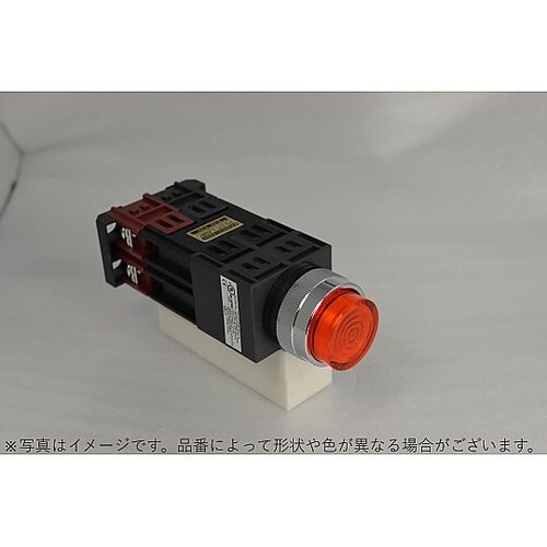 φ22トランス付突形照光押しボタンスイッチモメンタリ金属リング 2a