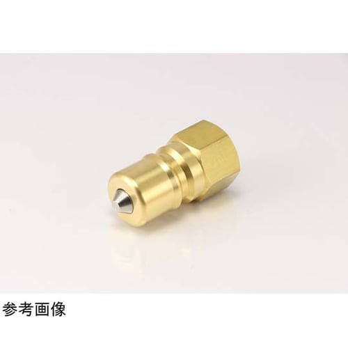 両路開閉型プラグ(内ネジ)真鍮製 NBR