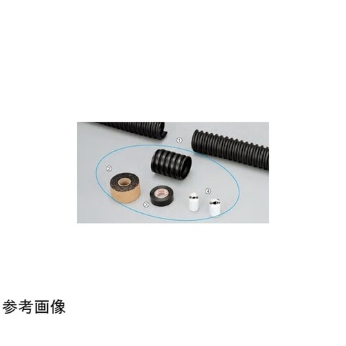 難燃TACレックス|難燃性 波付硬質合成樹脂管(難燃FEP)難燃直線接続材料