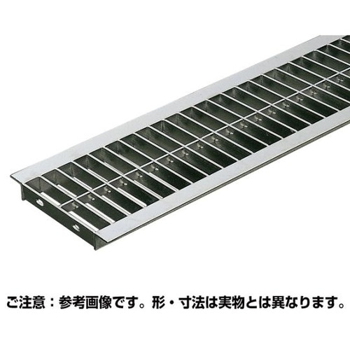 溝蓋グレーチング プレーンタイプ U字溝用 14t以下