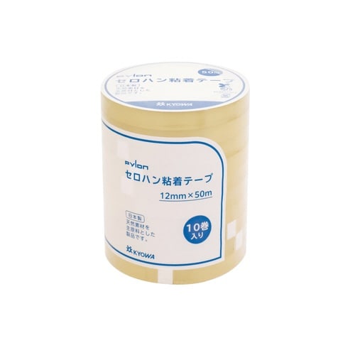 パイロン セロハン粘着テープ 10巻シュリンクパック