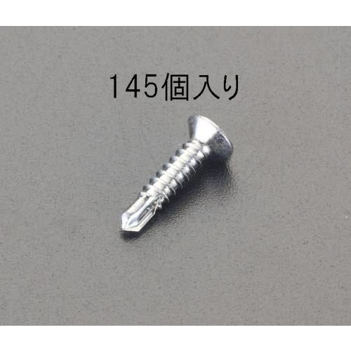 エスコ 皿頭ピアスビス（三価クロメート／１４５本）４ｘ１６｜カウネット