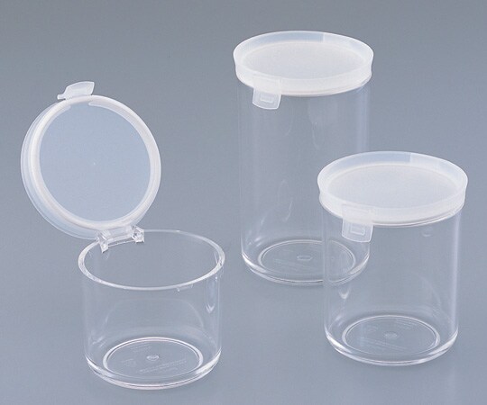 アズワン アクリルキャニスター ４３０ｍｌ １個 カウネット
