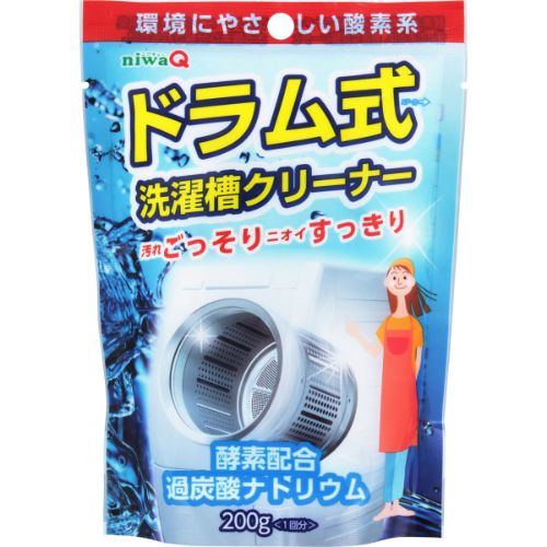 ニワキュウ ｎｉｗａｑドラム式洗濯槽クリーナー２００ｇ カウネット