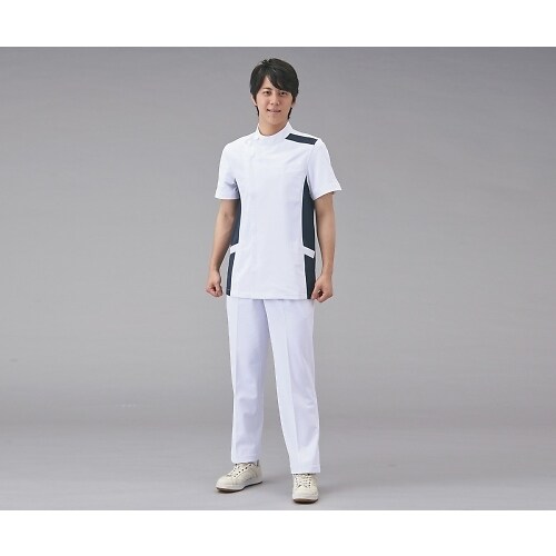 kazen メンズジャケット半袖 ホワイト ネイビー 3l カウネット kazen メンズジャケット半袖 ホワイト ネイビー 3l カウネット