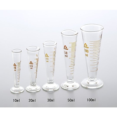 アズワン 液量計（円錐形・ハイグラス） 20mL 1－2072