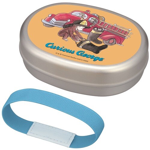 学研ステイフル おさるのジョージ アルミ お弁当箱 消防車 ２ カウネット