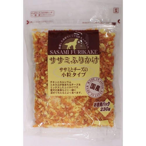 九州ペットフード お買い得ふりかけささみとチーズ２３０ｇ｜カウネット