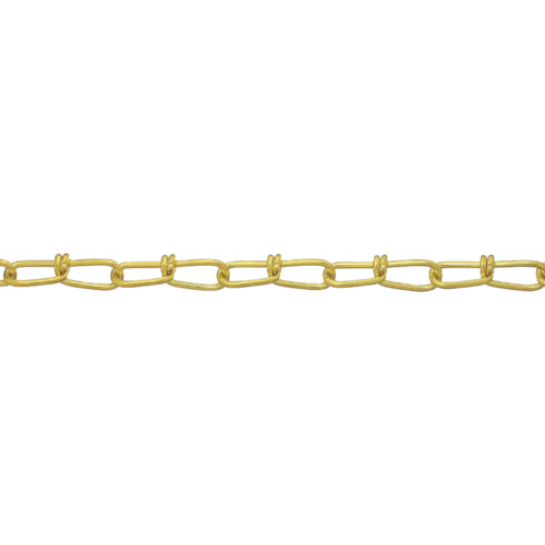 ニッサチェイン 真鍮キリンスビクターチェイン2.6mm×30m ニッサチェイン 真鍮キリンスビクターチェイン2.6mm×30m