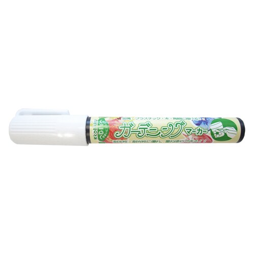 ガーデニングマーカー 油性 白 10本 383 0250 カウネット ガーデニングマーカー 油性 白 10本 383 0250 カウネット