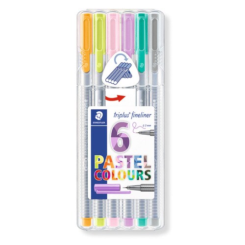 staedtler 蛍光ペン トリプラス ネオン 三角軸 6色 3 323 sb6cs1 カウネット staedtler 蛍光ペン トリプラス ネオン 三角軸 6色 3 323 sb6cs1 カウネット