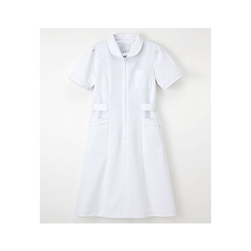 ナガイレーベン 看護衣半袖 ホワイト ＥＬ Ｍ Ｉ４６３７｜カウネット