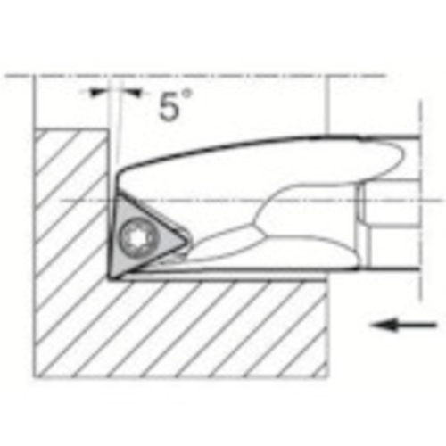 京セラ 内径加工用ホルダ Ｓ１２ＭＳＴＬＰＲ１１１４Ａ｜カウネット