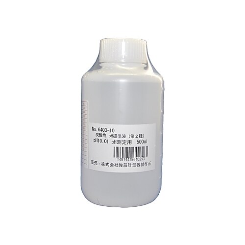 アズワン 炭酸塩ｐｈ標準液 ５００ｍｌ ｐｈ１０ ０１ カウネット