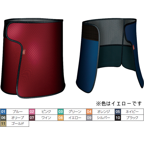 マエダ 放射線防護用巻スカート イエローＷＳＷ５－３５Ｓ｜カウネット